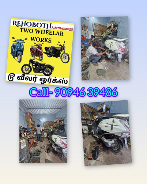 Cover photo of Rehoboth Automobiles Service Center Perungudi OMR— Royal Enfield Specialist